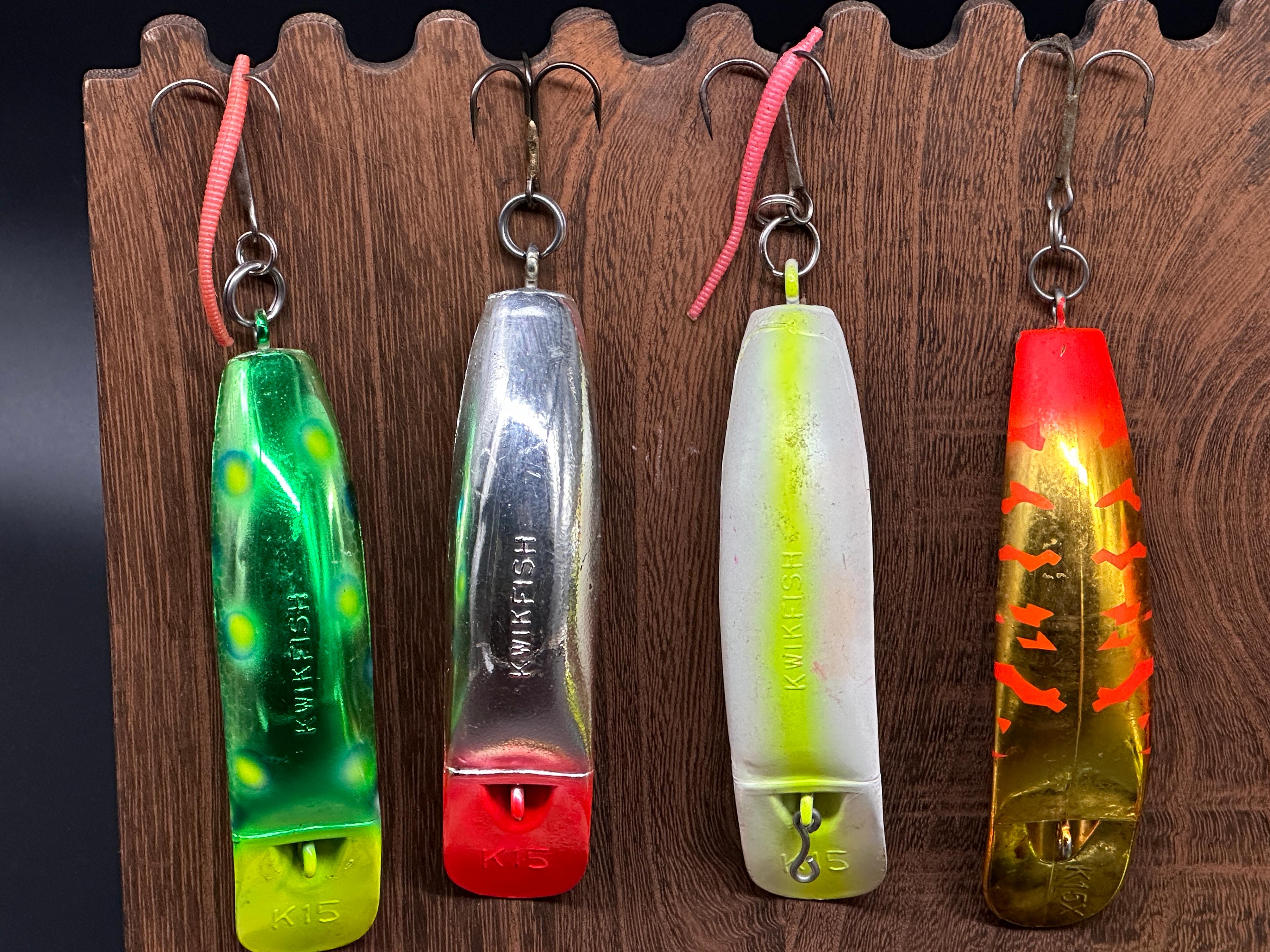 Assortment of Colorful Kwikfish Fishing Lure's