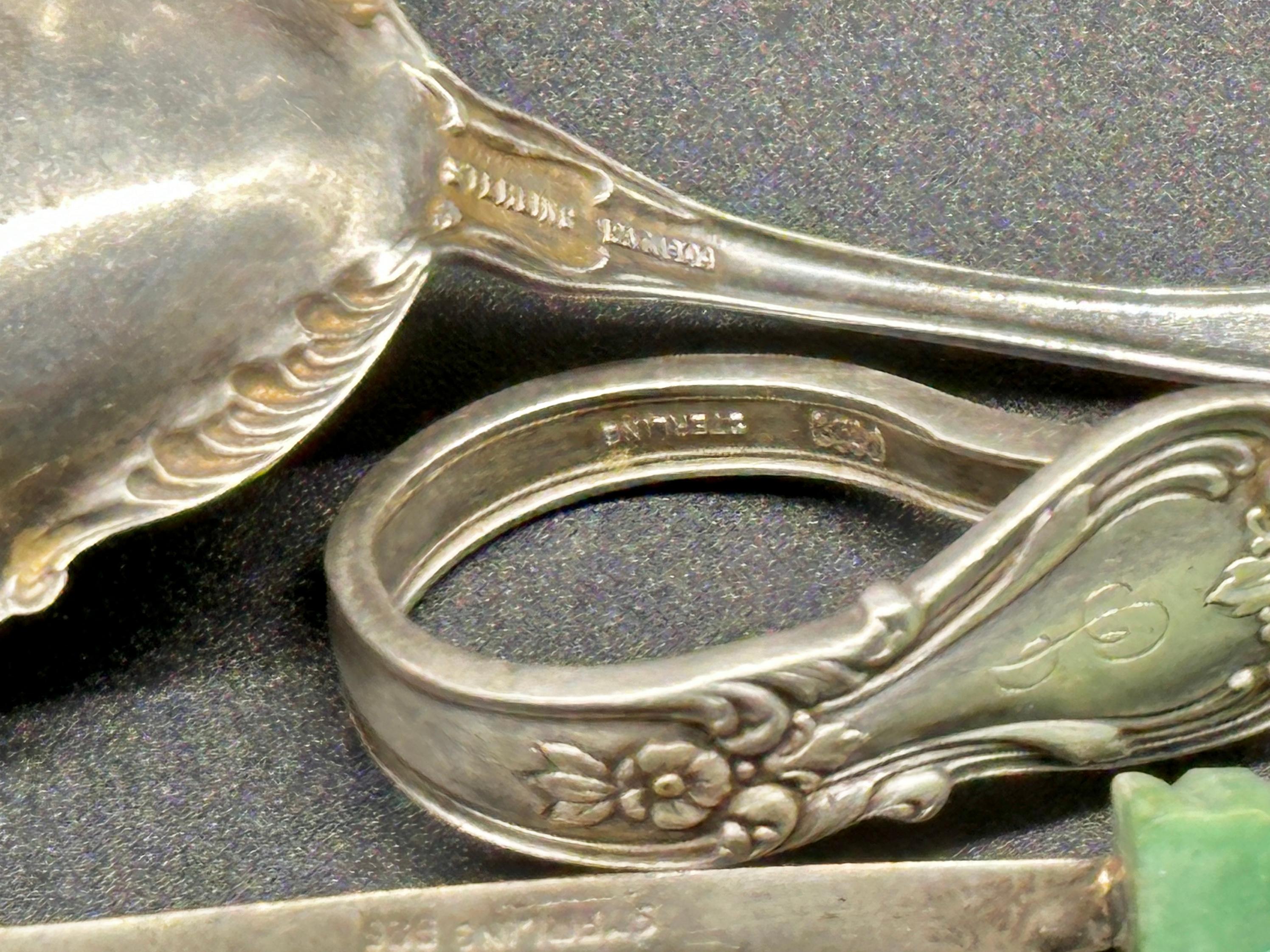 Assortment of Sterling Silver Spoons and More