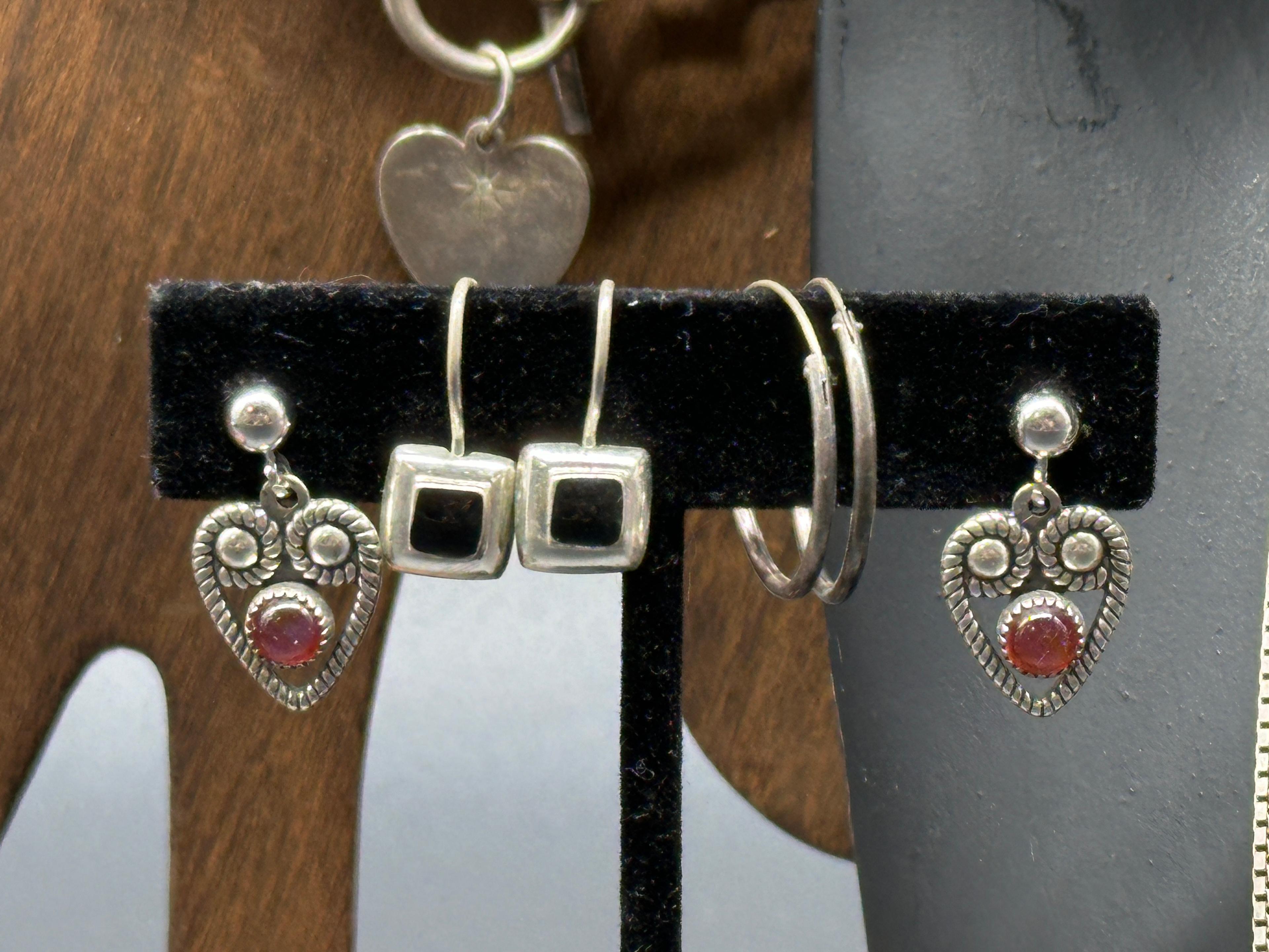 Collection of Sterling Silver Jewelry Items