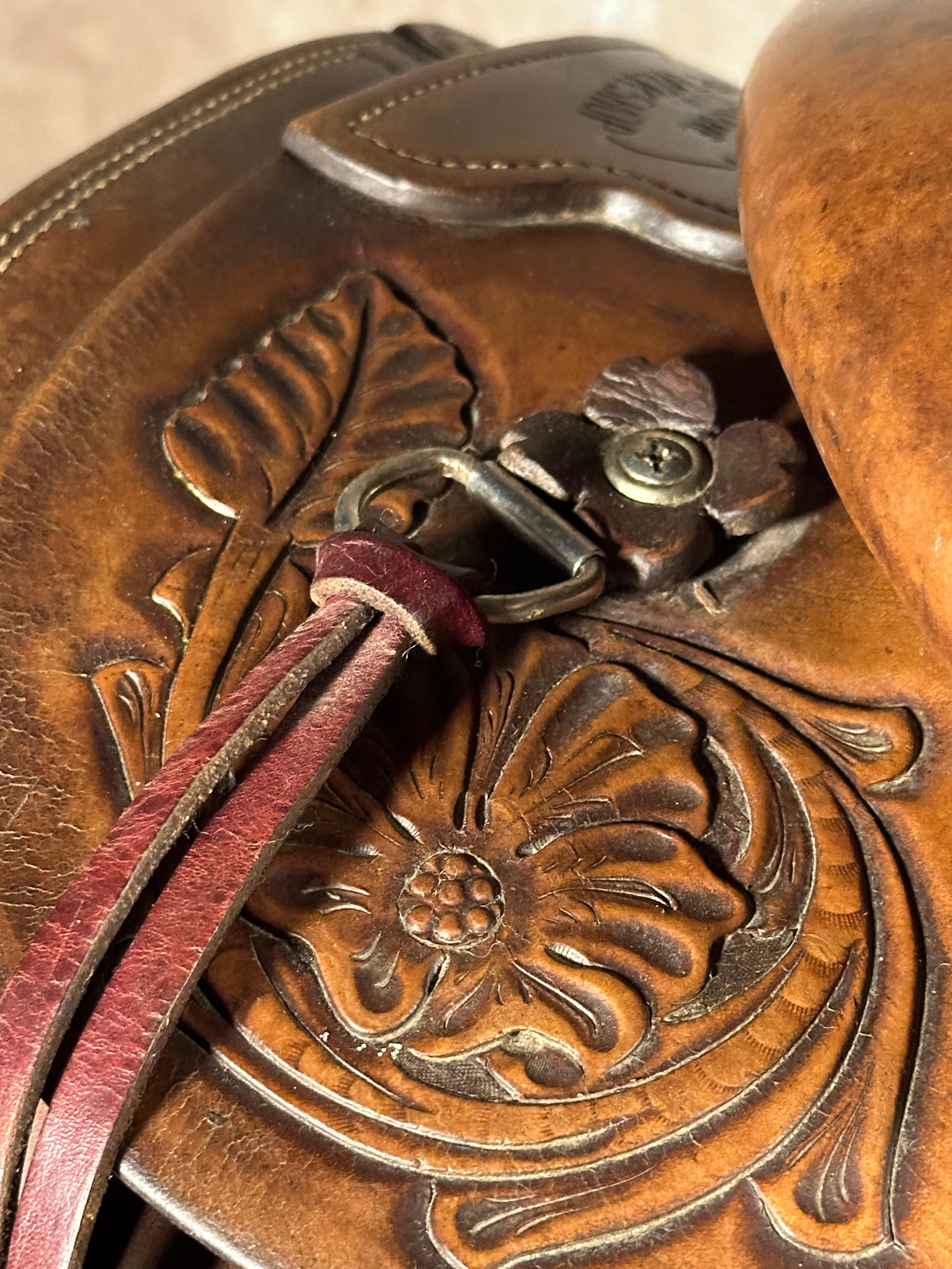 Jesse Smith Custom-Made Ranch Saddle