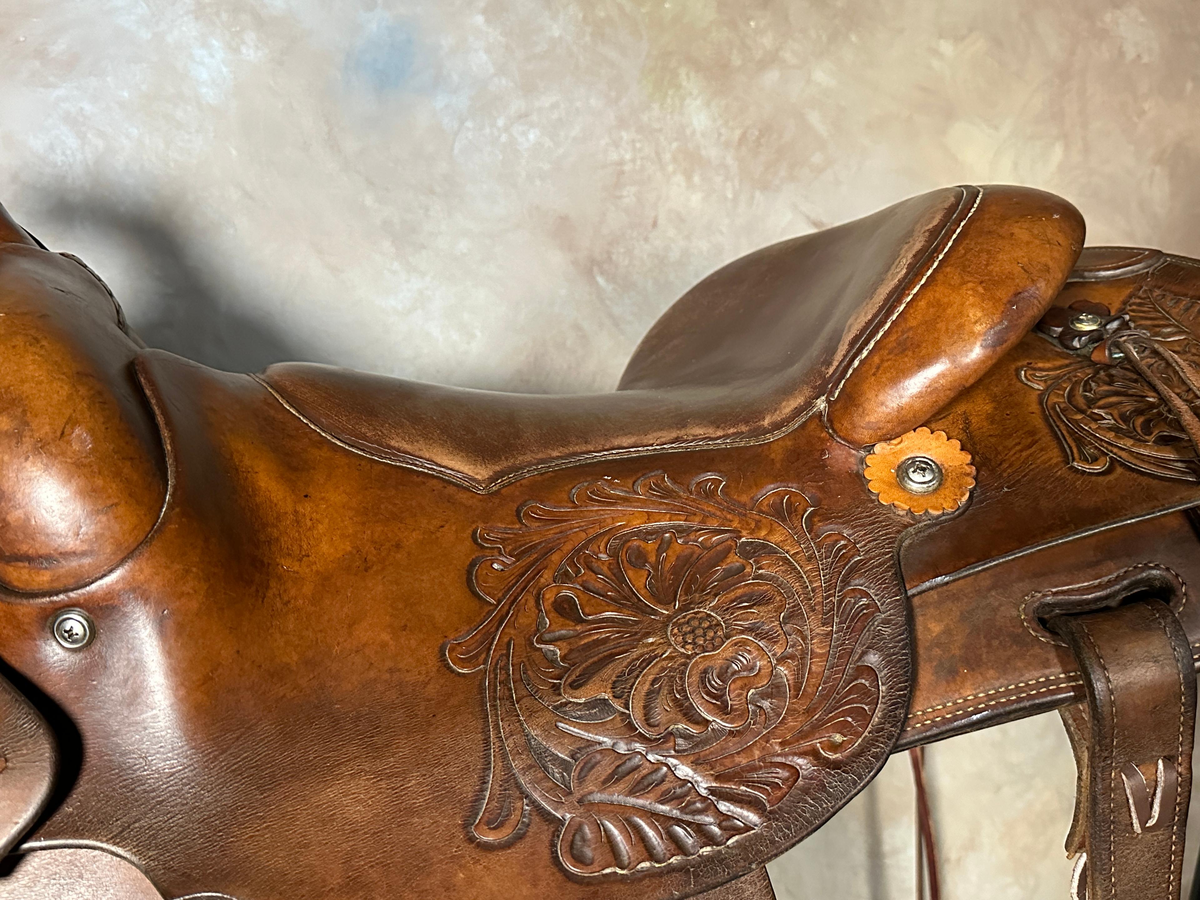 Jesse Smith Custom-Made Ranch Saddle