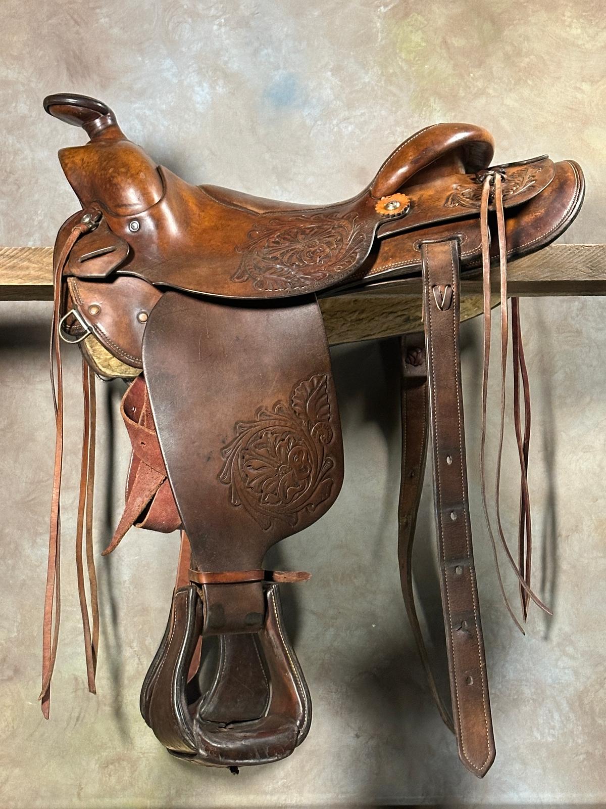 Jesse Smith Custom-Made Ranch Saddle