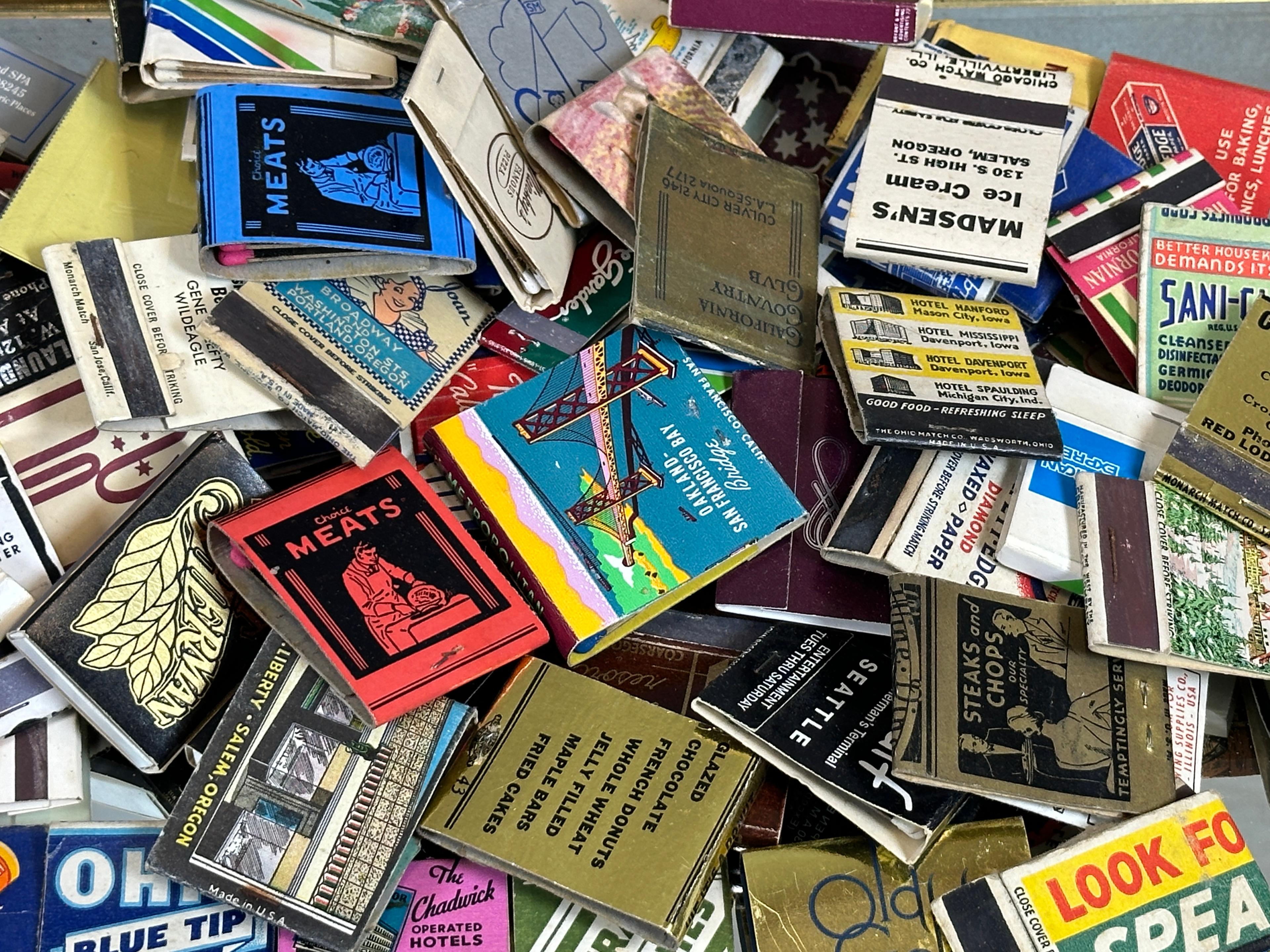 Vintage Lot of Matchbooks