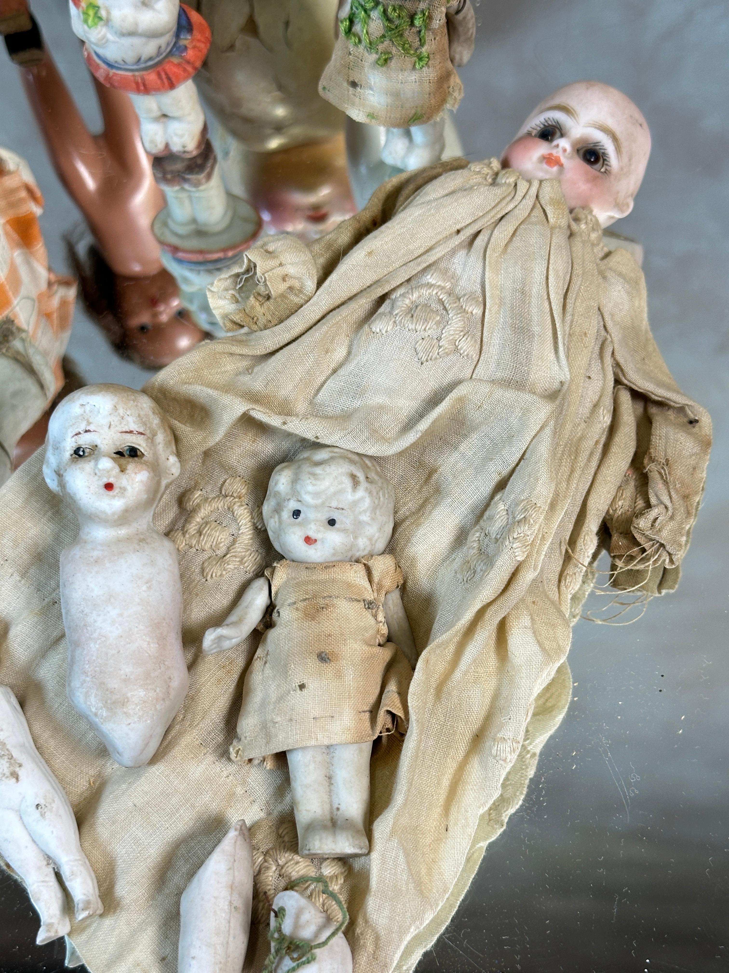 Miniature Porcelain Dolls and More