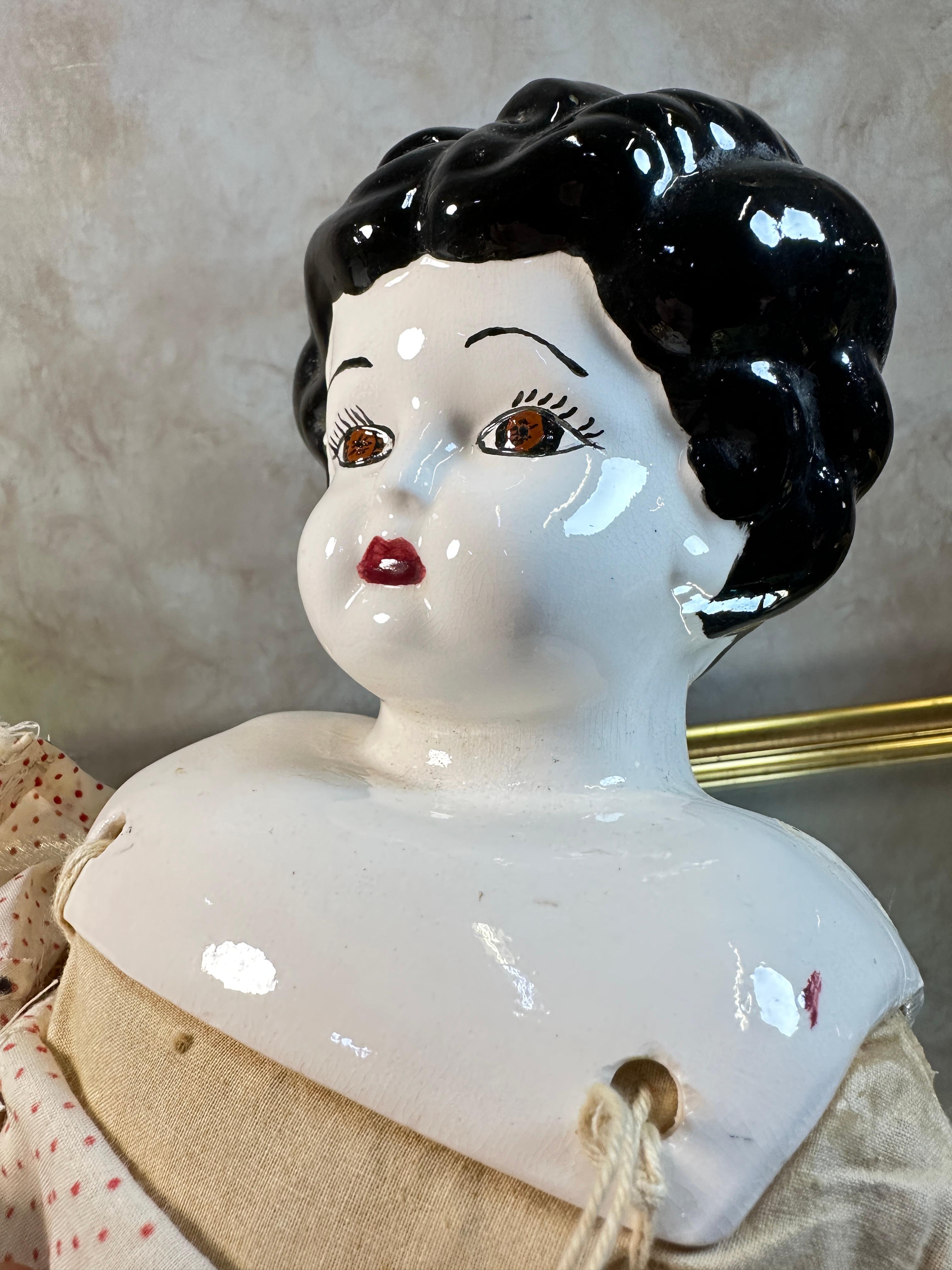 Antique China Head Doll