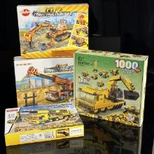 Construction Vehicle Building Set