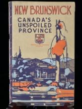 New Brunswick/Canada's Unspoiled Province Tourist Promotional Booklet
