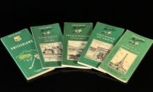 Set of 5 Michelin Green Guide Books