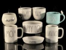 Variety of Novelty Mugs and Dishes