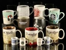 Collection of Starbucks Coffee Mugs