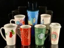 Collection of Starbucks Coffee Mugs/Cups