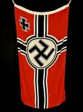 Nazi Ship Flag Recovered by US Soldier