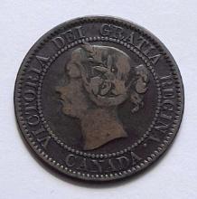 1859 Canada Large Cent VG