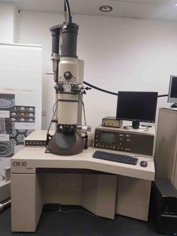 $90,000 PHILIPS CM10 TRANSMISSION ELECTRON MICROSCOPE