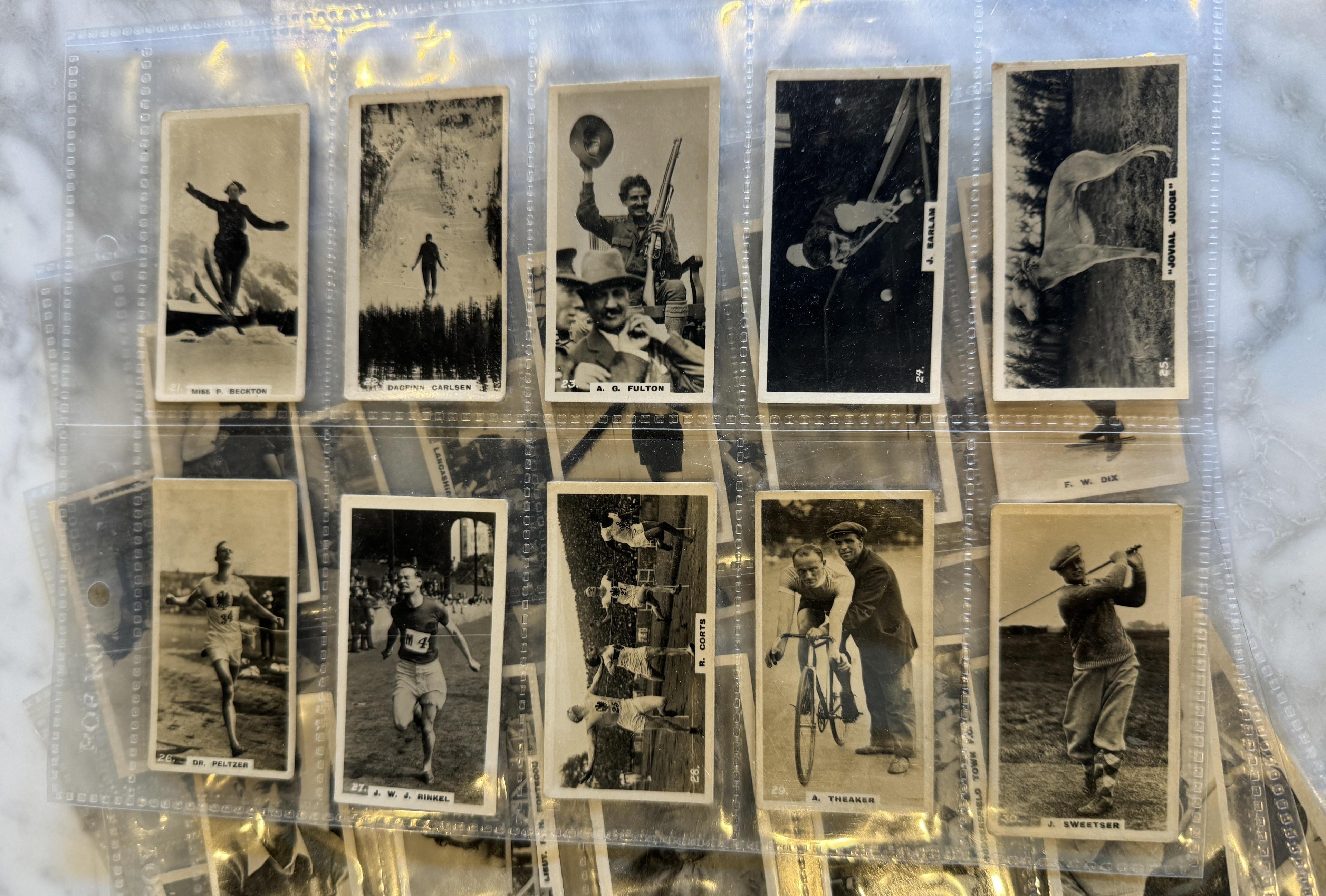 LOT OF WHO'S WHO IN SPORT 1926 CARD SERIES