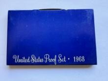 1968 UNITED STATED MINT PROOF  SET COINS