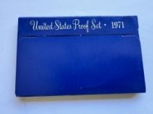 1971 UNITED STATED MINT PROOF  SET COINS