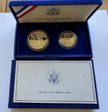1986 LIBERTY PROOF SILVER DOLLAR COIN - UNITED STATES LIBERTY COINS - IN BOX