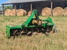 Rotary tiller. John Deere 655. nice condition