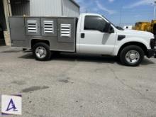 2008 Ford F-250 Animal Control Truck, ONLY 130,742 On The Dash!
