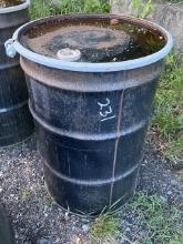 55 Gallon Metal Barrel