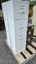 2 Drawer File Cabinet and 4 Drawer File Cabinet
