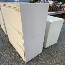 3 Drawer File Cabinet and 2 Drawer File Cabinet