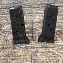 TWO RUGER LCP MAGAZINES