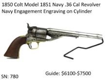 1850 Remington Model 1851 Navy .36 Cal Revolver