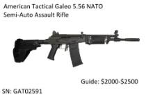American Tactical Galeo 5.56 NATO Rifle