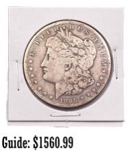 1895-S Morgan Silver Dollar FINE GRADE