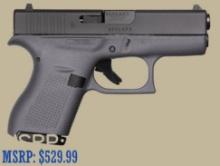 Glock G42 .380 ACP Grey Semi-Auto Pistol