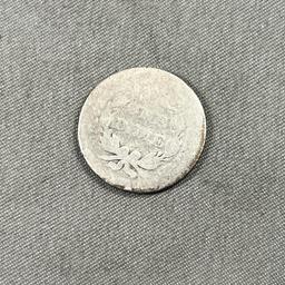 1852 Seated Liberty Half Dime