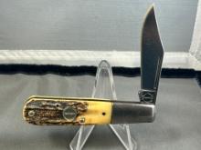 Remington single blade Barlow pocket knife, appears unused