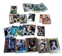 Bo Jackson 25 card lot incl. Football and Baseball MLB NFL Raiders