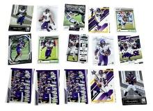 15 Minnesota Vikings Football Cards 2004-2023 Randy Moss, Justin Jefferson, And More