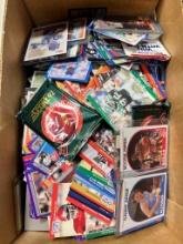 LOCAL PICKUP ONLY Sports Cards - mixed lot Baseball Football Basketball No Shipping for this item