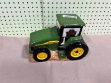 LOCAL PICKUP ONLY- John Deere Cookie Jar, some chips as pictured