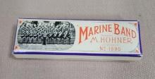 A Hohner No. 1896 Marine Band Harmonica