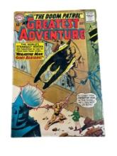 The Doom Patrol Greatest Adventure no. 83, 12 cent comic book