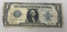 LARGE SIZE 1923 One Dollar Silver Certificate