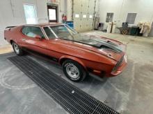 1973 Ford Mustang Mach 1, VIN 3F05H156562, showing 108155, not started, stored for 20 years