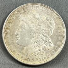 1921 Morgan Silver Dollar, 90% silver