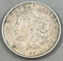 1921-S Morgan Silver Dollar, 90% Silver