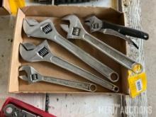 (5) adjustable wrenches