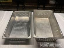 Stainless Chafer Perforated Trays