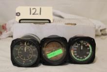 Lot Of 3 Cessna/macleod Airspeed Indicator/badin Crouzet Anemometre Pn 230 210-00-1610