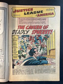 Justice League of America #16 Cavern of Deadly Spheres DC 1962 Comic Book
