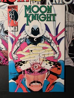 Moon Knight #36 #37 & #38 Marvel Comic Books