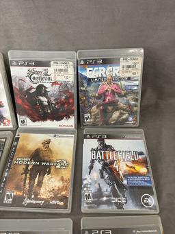 PS3 Video Game Collection Lot